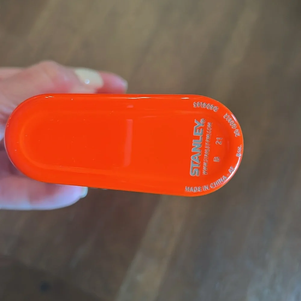 Stanley Bright Orange Flask- NWOT - Picture 4 of 6
